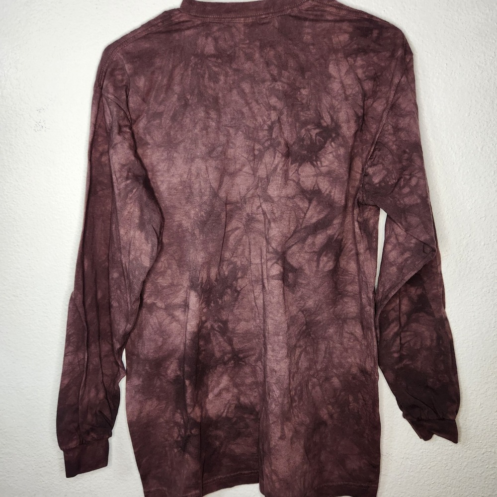 The Mountain Acid Wash Bald Eagle Long Sleeve top Size Medium - Picture 4 of 9